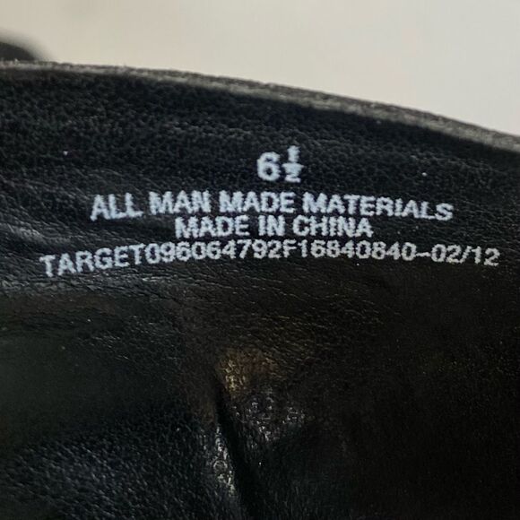 Black Wedge Sandals - Picture 7 of 10